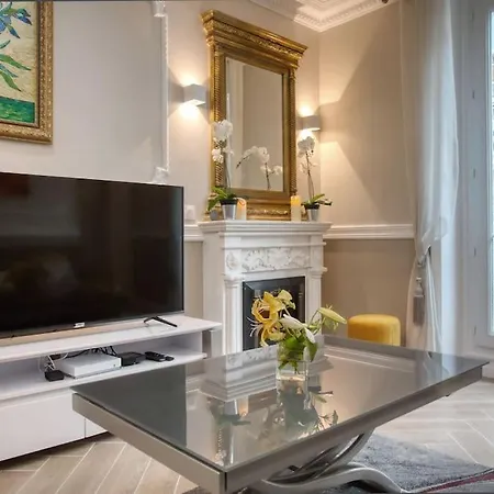 Chaleureux 100m2 3ch - Sejour Romantique Parfait Apartmán Paříž
